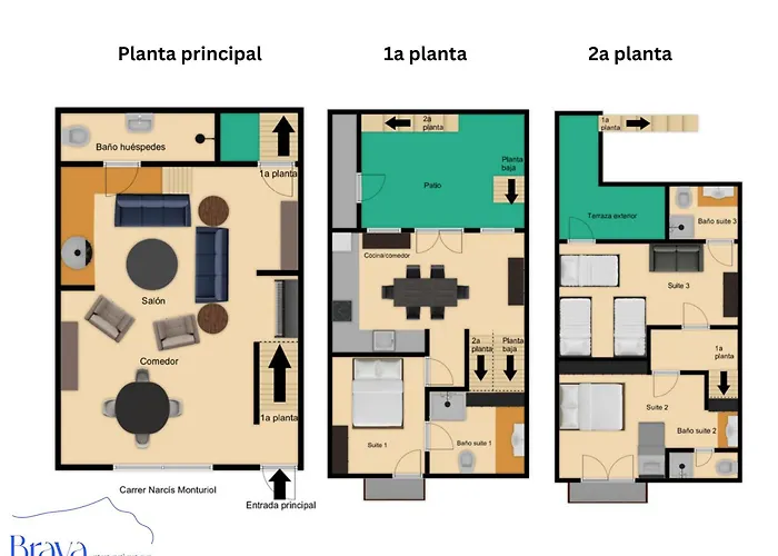 Semesterbostad Casa Jordi - Piedra Y Boveda En El Corazon De I 3 I 2 Parkings I Patio Con Bbq